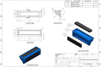do 2d technical drawings for product manufacturing and patent