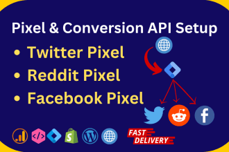 setup reddit pixel, twitter pixel with gtm in 2 hours