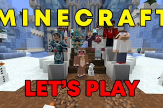 play minecraft with you in both java or bedrock edition