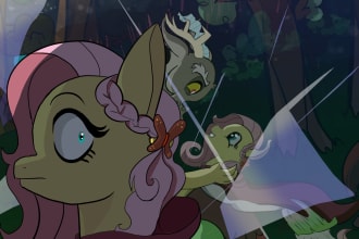 draw your pony oc or favourite character in any style
