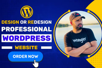 build, rebuild, redesign, clone, fix, duplicate or revamp wordpress website