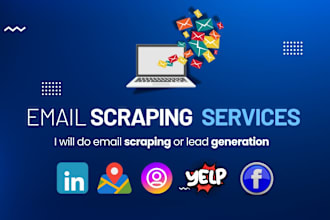 do email scraping or lead generation