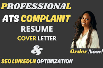 craft professional resume, cover letter, cv writing and ats resume