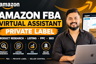 be your amazon fba private label virtual assistant