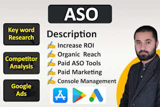 do keyword rich aso description for play store and app store