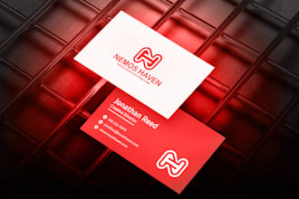 design a modern business card for corporate and brand identity