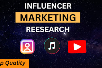 do influencer research, influencer outreach, admin support