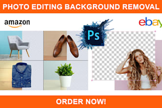 do photoshop background removal professionally cutout images