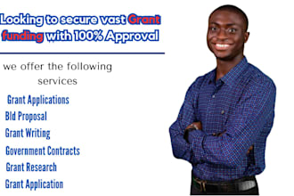 write a bid proposal , grant writing and government contracts that converts