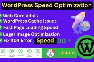 do speed optimization on your site shopify and wordpress with an SEO expert