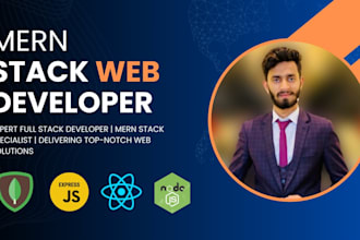 create full stack web apps with react js, node js, express, and mongodb