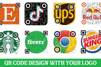 generate a custom qr code design with logo free vector file