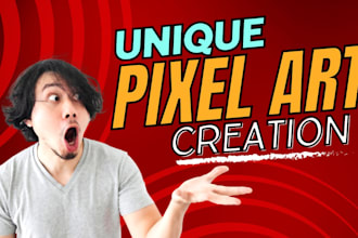 create unique pixel art
