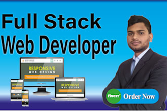 do full stack web application as a react and laravel developer