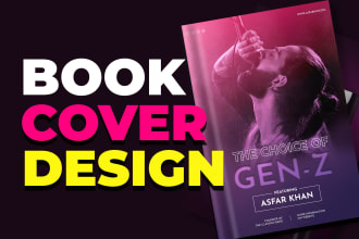 design professional new book cover and amazon kdp cover