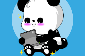create a kawaii style illustration of food, animal or person for your t shirts