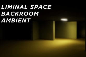 compose a liminal backroom ambient track