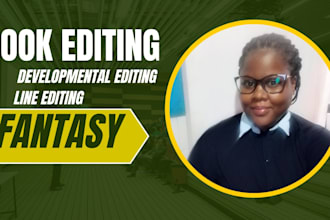 developmental and line edit your fantasy novel