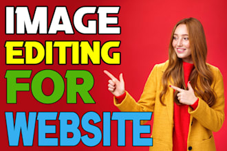 do image editing for your website