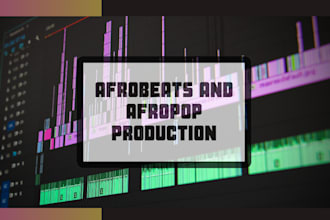 create outstanding afrobeat songs and music production