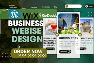 insurance lead website roofing construction website renovation handyman website