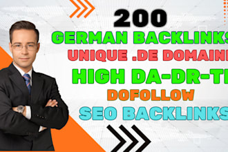 do german seo backlinks from de domains for rank your site