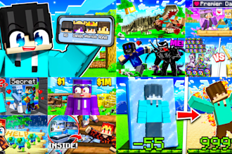 make the best minecraft thumbnail
