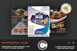 design an awesome flyer