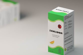 create a medicine box and visualize it on a 3d