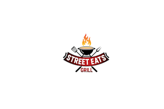 make awesome modern food service logo