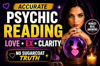 deliver bold and accurate psychic readings for love and ex