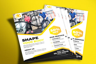 custom flyer, brochure, and banner design, professional marketing materials