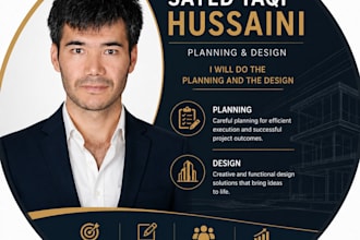 do the planning and the designing