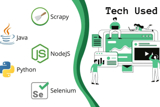 do web scraping and data mining I extract any website in just 1 day