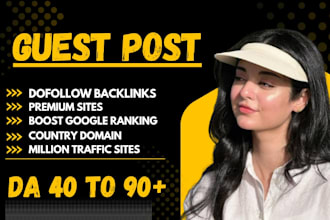 write and publish seo guest posts on organic traffic websites