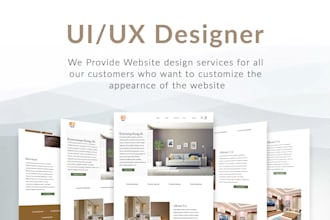 do minimal website landing page UX UI design using figma