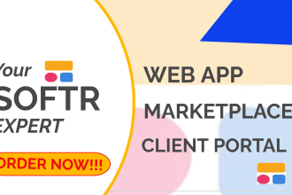 build a softr webapp, softr client portal, softr website marketplace, softr