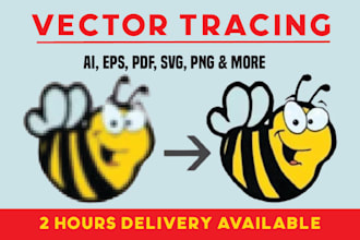 edit  logo redesign, vector tracing, remake or modify