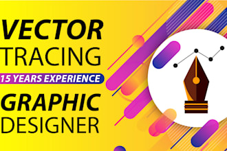 convert logo to vector, image to vector, manual tracing