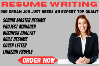 write scrum master resume, project management, scrum master and resume writing