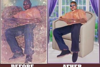 restore old photos, colorize and fix old photos