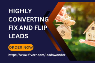 generate fix and flip lender leads private money bridge loan listing website