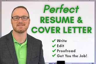 write a perfect teacher resume and cover letter