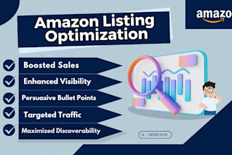 write and optimize amazon listing with SEO