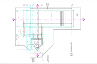 draft and design a swimming pool layout