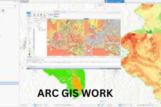 create gis map, vector map, do spatial analysis