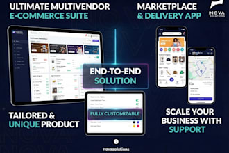provide multivendor e commerce suite with customization