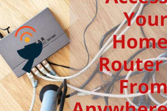 create a home IP address router for you to carry out of country