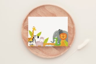 illustrate and design custom postcards, greetings and more