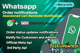 add whatsapp notifications for woocommerce orders